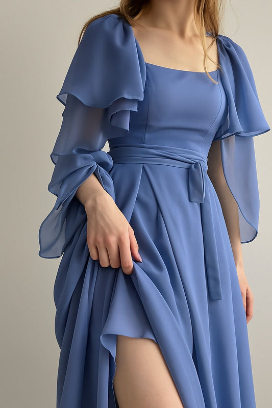 Sapphire Serenity Dress